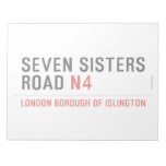 Seven Sisters Road  Notepads