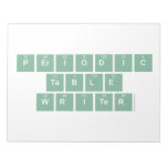 Periodic
 Table
 Writer  Notepads