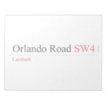 Orlando Road  Notepads