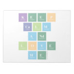 Keep
 Calm
 And
 Love
 Me  Notepads