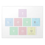 i
 love
 you  Notepads