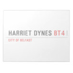 Harriet Dynes  Notepads