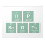 HP 
 Scots  Notepads