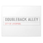 DOUBLEBACK ALLEY  Notepads