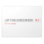 Loftholdingswood   Notepads