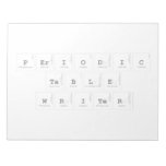 Periodic
 Table
 Writer  Notepads