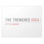 THE TRENCHES  Notepads