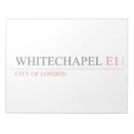WHITECHAPEL  Notepads
