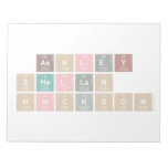 Ashley
 Shellan 
 Hinckson  Notepads
