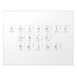 Periodic
 Table
 Writer  Notepads