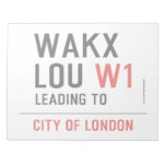 WAKX LOU  Notepads
