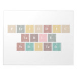 Periodic
 Table
 Writer  Notepads