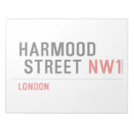 Harmood  street  Notepads