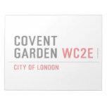 covent garden  Notepads
