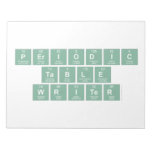 Periodic
 Table
 Writer  Notepads