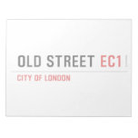 old street  Notepads