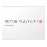 Portshite Avenue  Notepads