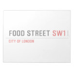 Food street  Notepads
