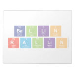 Ba|l|li|n
 R|a|llin  Notepads