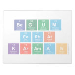 BEGUM
 FERHAT
 KARAMAN  Notepads