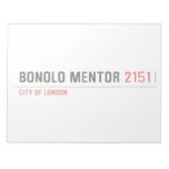 Bonolo Mentor  Notepads