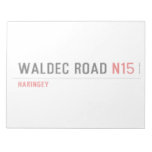 WALDEC ROAD  Notepads