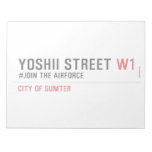 Yoshii Street  Notepads