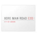  bore man road  Notepads