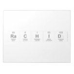 Rachid  Notepads