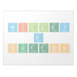 Willey
 D
 Sutton  Notepads