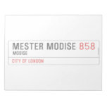 Mester Modise  Notepads