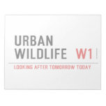 URBAN WILDLIFE   Notepads