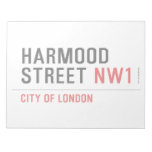 Harmood Street  Notepads