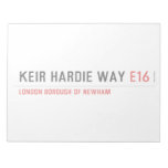 keir Hardie Way  Notepads