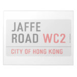 Jaffe Road  Notepads