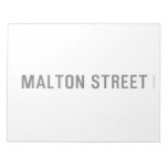 Malton Street  Notepads