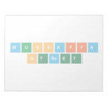 Mussaffa
 Street  Notepads