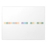 Periodic Name Project  Notepads