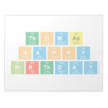 Thomas
 Happy 
 Birthday  Notepads