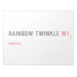 rainbow twinkle  Notepads