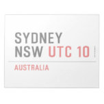 Sydney NSW  Notepads