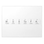 Mustafa  Notepads
