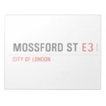 mossford st  Notepads