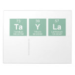 Tayla
   Notepads