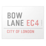 Bow Lane  Notepads
