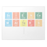 Science
 Matters
   Notepads