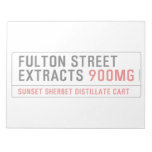 Fulton street Extracts  Notepads