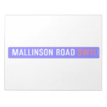 Mallinson Road  Notepads