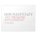 Don Nazzyjazy   Notepads