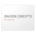 Onadion Concepts  Notepads